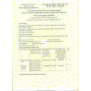 Công ty TNHH Vàng Bạc Đá quý Kim Long Đồng Tháp